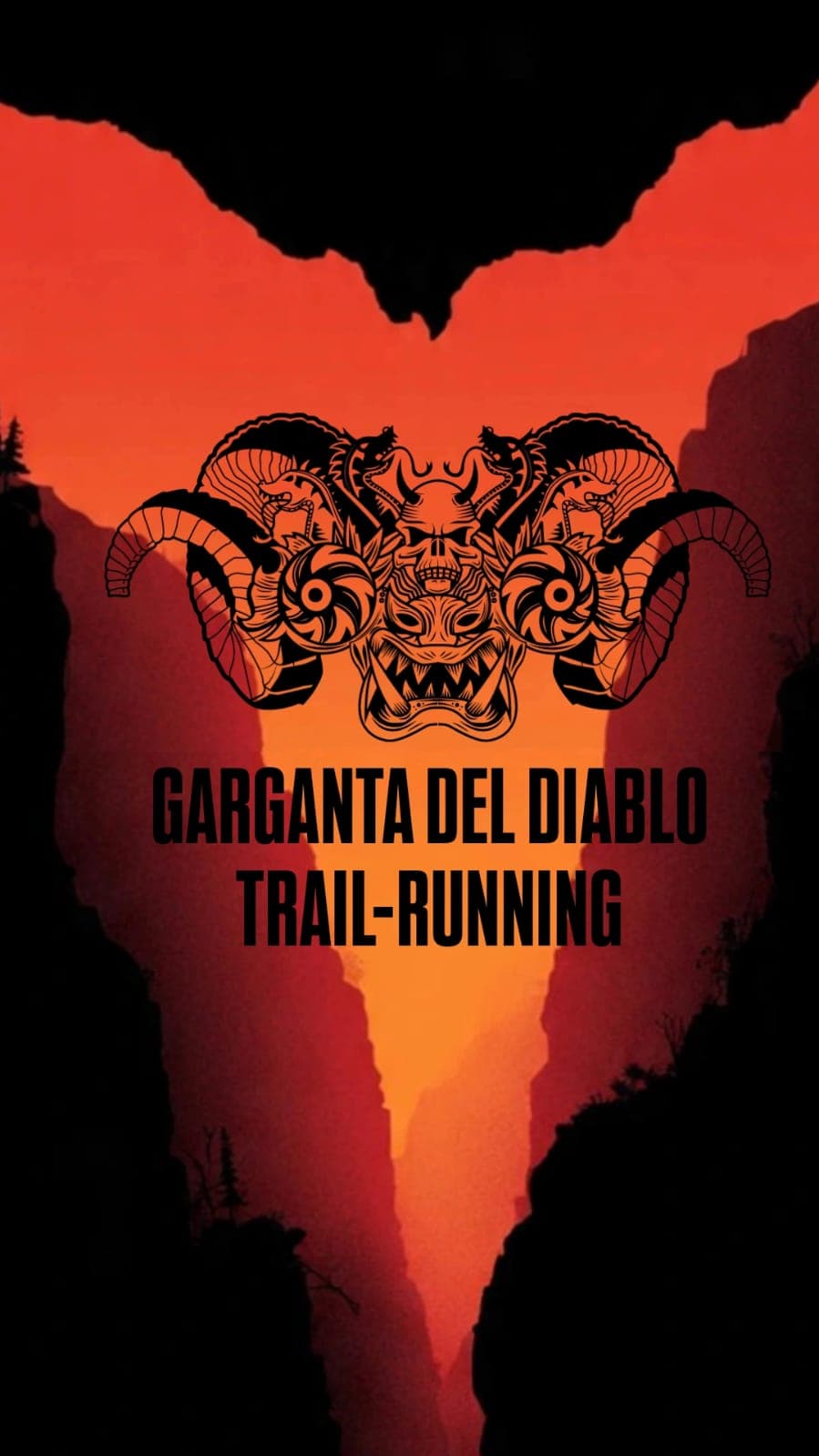 Garganta del diablo trail running image}